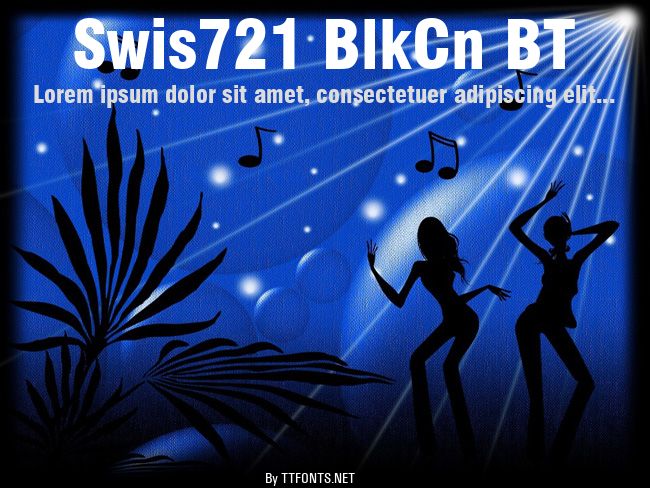 Swis721 BlkCn BT example